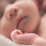 Baby sleeping peacefully.