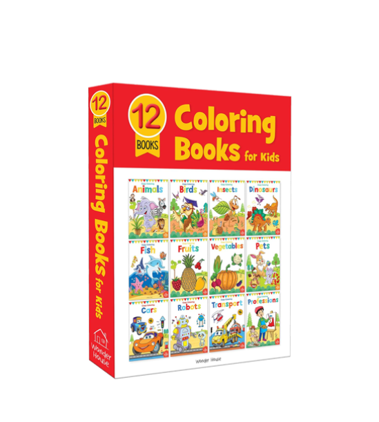 Coloring books for all occasions.