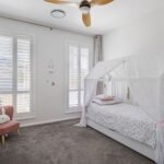 Organizing a child's bedroom.