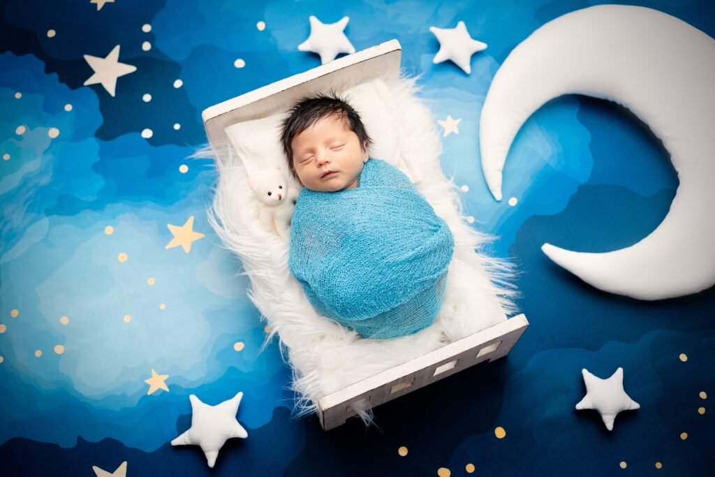 Baby sleeping peacefully.