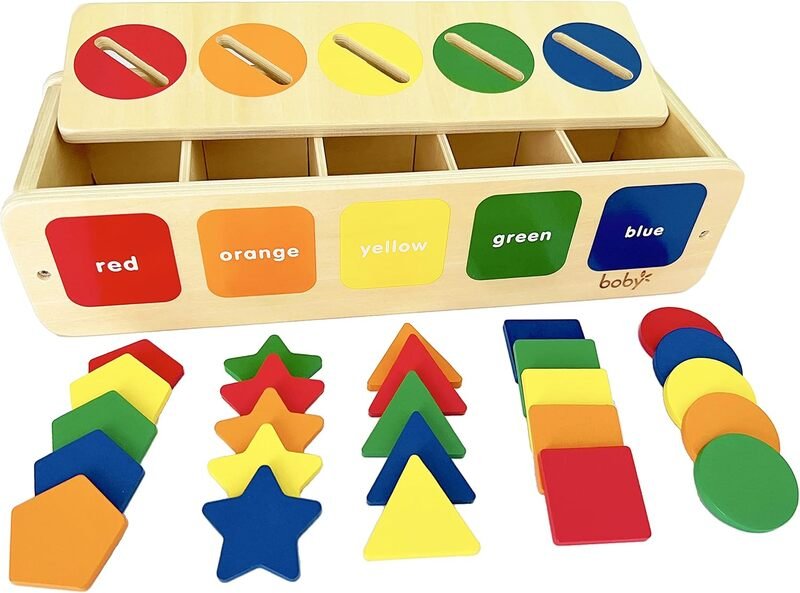 Best Montessori Wooden Shape Sorter Toy: A Learning Activity for Toddlers